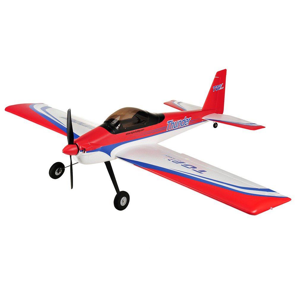 LinkMejor RC Hobby Thunder Pro 1380mm Wingspan EPO Low Winged Sports Plane RC Airplane PNP
