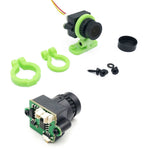 EWRF 5.8GHz FPV Transmitter with 1000TVL Camera – 48CH, 100/200/400/1000mW Long Range, Supports OSD/Pitmode/Smartaudio, 2.8mm Lens for RC Drones