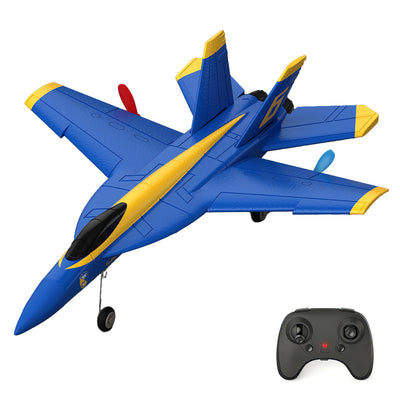 Hongwang HW41 Fighter Jet 2.4G 2CH With 6-Axis Gyro 240mm Wingspan EPP RC Airplane Fixed Wing RTF With LED Light For Beginner