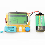 LinkMejor LCR-T4 ESR Meter Transistor Tester Diode Triode Capacitance SCR Inductance