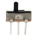 60pcs SS12D00G3 2 Position SPDT 1P2T 3 Pin PCB Panel Mini Vertical Slide Toggle Switch