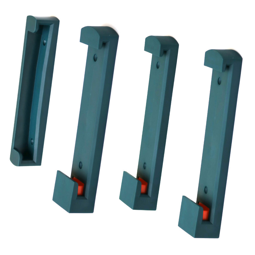 1 Pair Track Saw Guide Rail Mount Track Rack Organizer Guide Rail Holders Track Rack for Guide Rail