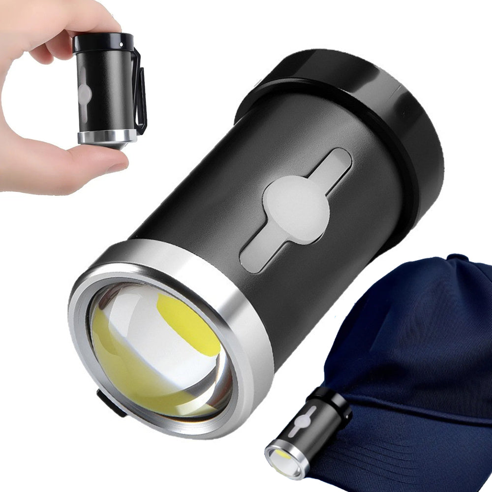 Ultra Mini Flashlight Auto Repair Strong Light Lamp Small Portable Pen Light, Magnetic Suction Maintenance COB Lighting Lamp