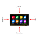 ESP32-P4 7-inch Capacitive Touch Screen Development Board ESP32-C6 16M FLAS DSI MIPI Display Screen