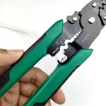 Multi-function Mini Electric Terminal Crimping Pliers With Wire Stripping Cutting Hand Crimping Tool