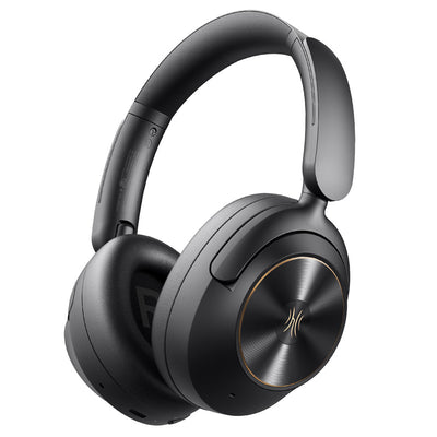 Oneodio Focus A6 Wireless Headset Bluetooth V6.0 Headphones -48dB Dual Active Noise Cancelling 5-mic ENC AI Call Noise Reduction 40mm HiFi Driver 3D Spatial Sound 75H Playtime Support Wired Connection Low Latency Over-Ear Headphones