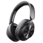 Oneodio Focus A6 Wireless Headset Bluetooth V6.0 Headphones -48dB Dual Active Noise Cancelling 5-mic ENC AI Call Noise Reduction 40mm HiFi Driver 3D Spatial Sound 75H Playtime Support Wired Connection Low Latency Over-Ear Headphones
