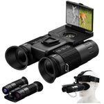 IPRee 4K HD Z9155  Infrared Night Vision Binocular Include 64GB Recording Digital Photography Camping&Hiking Telescope