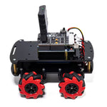 4WD Smart Car Chassis Mecanum Wheel Tracking DIY Kit Omnidirectional Wheel Four-wheel Drive Robot Remote Control Car