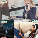 USLION 2.4A USB-A to Type-C Cable Magnetic Charging Nylon Braided Copper Core Line 1M/2M Long for Xiaomi 13 Pro for Huawei Mate 50 for OPPO Reno9 for Honor 80 GT