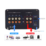 LinkMejor SA-1000 6H3N Tube Preamplifier HiFi 4 Input 2 Output VU Meter Headphone Amplifier Audiophile Sound Quality Aluminum Body Home Theater Audio Amp