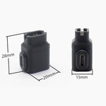 EW-EC300 Di2 Charging Adapter USB-C Port for Shimanos 12spd Road Groupset Mountain Bikes Emergency Charger Compact Lightweight Keychain Size 5V Power Bank Solar Charger Compatible
