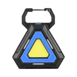 LinkMejor CD12/CD13 Magnetic Triangle Work Light USB Rechargeable 48 LEDs Dual Mode Waterproof Portable Flashlight for Camping Emergency Repair Warning Light