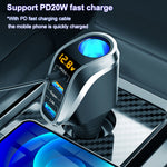 LinkMejor 66W+PD 20W Car QC Fast Charging Socket 12V-24V Car Charger For All Car Models