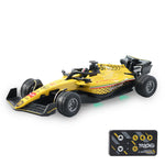 LinkMejor HG4-234 RTR 1/64 2.4G Mini RC Car F1 Formula Racing Alloy Shell Three Speed Support App Remote Control LED Light Highly Simulated Classic Desktop Vehicles Models Toys Collection Gift for Children