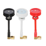 Realacc Pagoda Antenna RHCP Right Angle 5.8GHz 5dBi 50W 75mm Omni FPV Antenna SMA/RP-SMA For RC Drone