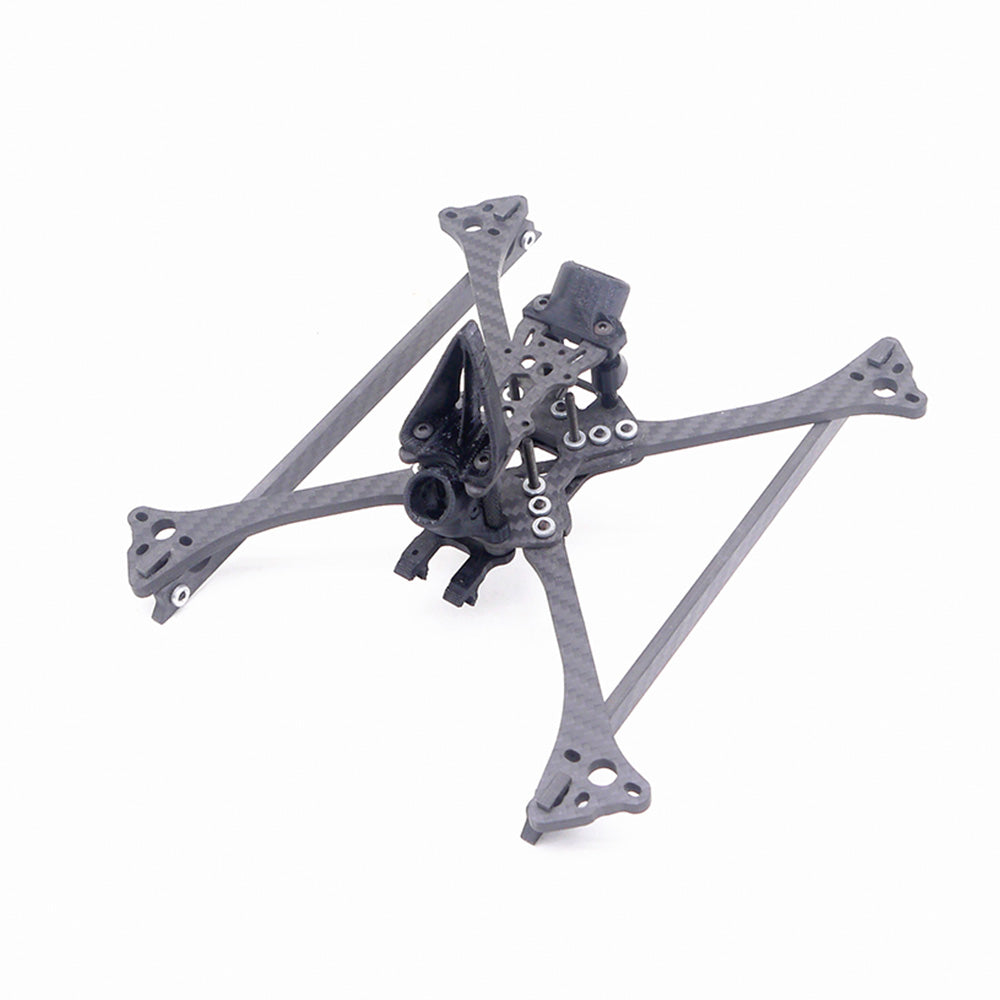 LinkMejor 533 210mm Wheelbase 5mm Arm Thickness Carbon Fiber 5 Inch Frame Kit for FPV Racing Drones