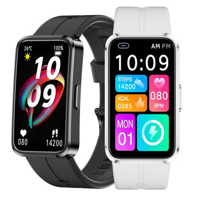 X10 1.47-inch HD Curved Display IP68 Waterproof bluetooth Call Heart Rate Blood Pressure Blood Oxygen Monitor Sleep Monitoring Glucose Trend Estimation HRV Analysis Breathing Exercise Multi-sport Modes IP68 Waterproof Smart Watch