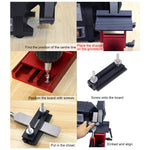 Adjustable Grinder Clamp Suitable for 6/8 Inch Bench Grinders Replacement Accessory User Friendly Design for Effortless Installation and Removal