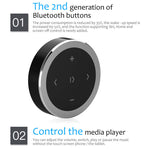 Car Wireless Bluetooth Controller Mobile Phone Multimedia Multi-functional Steering Wheel Remote Controller