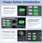 LinkMejor Series Regulated Power Supply Adjustable Voltage 0-30V Current 0-5A 0-10A High Precision Digital Display Lab Equipment Power Source