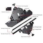 45-Degree Chamfer Tool for 115/125 Angle Grinders Metal Structure High Efficiency Easy Installation Compact Design for Ceramic Tiles