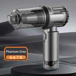 Wireless Handheld Car Vacuum Cleaner With Window Breaking Hammer Portable Home Desktop Dust Remover Power Tool