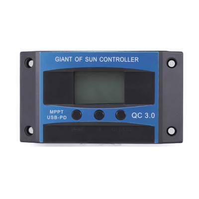 LinkMejor Solar Charge Controller 10A-100A with LCD Display for Lead-Acid and Lithium Batteries High Efficiency Maximizes Energy Harvest