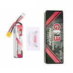 LinkMejor GNB 2S 7.6V 550mAh 100C Lipo Battery XT30 Plug for Happymodel Mobula 8 GEPRC TinyGo Crux3 Cinewhoop FPV Drone RC Helicopter