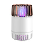 360° Electric Shock Strong Suction Mosquito Killer USB Mosquito Killing Lamp for Home Dormitory Purple Light Mosquito Trap