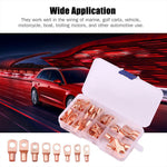 60pcs Wire Lug Copper Ring SC6-25 Copper Connectors Bare Cable Electric Crimp Terminal Connector Kit