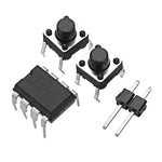 5pcs DC 5V DIY Electronic Windmill Training Module Kit Speed Adjustable MCU Course Design Set For Soldering