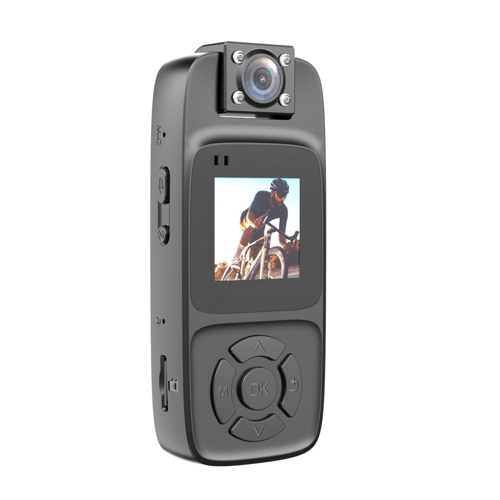 Y10 WiFi Back-clip Mini Sports Camera 4K HD Portable Digital Video Recorder Infrared Night Vision 180° Rotary Lens Police Body Sports Miniature Camcorder