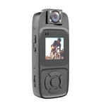 Y10 WiFi Back-clip Mini Sports Camera 4K HD Portable Digital Video Recorder Infrared Night Vision 180° Rotary Lens Police Body Sports Miniature Camcorder