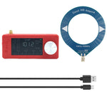 Mini Pocket Radio ESP32-S3 SI4732 Receive Radio 1.9inch IPS Screen LSB/USB/AM/FM Radio with Loop Antenna 0.5-108mhz HF SW MW VHF