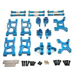 Upgrade Metal Accessories Set for Wltoys 124007 144001 124017 124019 Remote Control RC Car Spare Parts