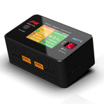 LinkMejor P6 DC 600W 15AX2 DC Dual Channel Smart Charger with Mobile Service Charging for Lipo LiIon NiMH Battery