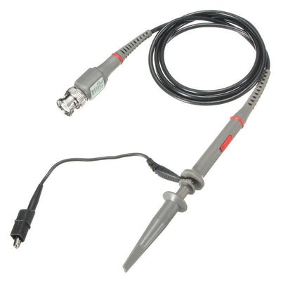 P6060 Oscilloscope Probe 60 MHz Bandwidth 1x 10x Attenuation High Precision Measurement 5.8 ns Rise Time 200V/600V Max Input