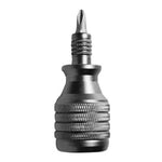 7-in-1 Aluminum Alloy Screwdriver Set Multi-functional Repair Tool Cross & Slotted Bits Combo