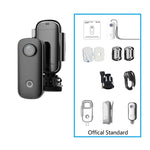 LinkMejor Action Camera C100 Plus Mini Pocket Sports DV Camera 4K30FPS H.265 12MP 2.4G WiFi 30M Waterproof C100+ Action