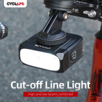 LinkMejor CYC1100 Cut-off Line Beam Bicycle Headlight 1100 Lumens, Overhang Design, IPX6 Waterproof Night Cycling For Road MTB Bicycle