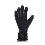 LinkMejor 3mm Black Neoprene Patchwork Diving Gloves Warm Swimming Gloves For Couples Snorkeling Spearfishing Hunting Diving