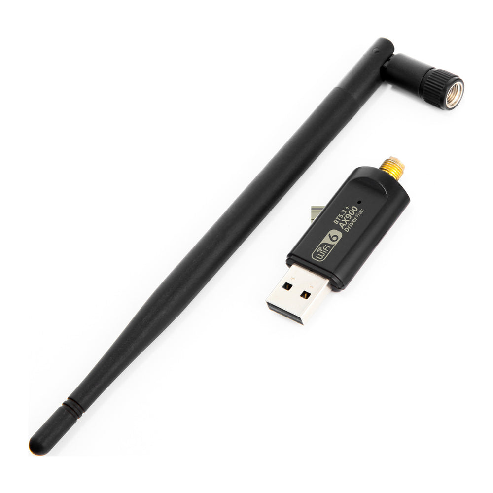 WD-AX902B WiFi-6 Adapter AX900Mbps BT5.3 Dual Band WiFi USB3.0 Wireless Network Card Plug and Play for PC Laptop Bluetooth&WiFi Combo Receiver Transmitter