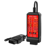 LinkMejor CTB007 16Pin 75cm /150cm Cable OBD2 Diagnostic Tool 12V 24V Socket Tester Box