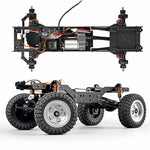 MNRC MN168 RTR 1/12 2.4G 4WD RC Car for Land Rover LED Light Off-Road Climbing Truck Rock Crawler Full Proportional Vehicles Models Toys Oil Filled Shocks