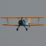LinkMejor PT-17 Biplane 1200mm Wingspan EPO RC Airplane Scaled Fixed-wing Zoomed Aircraft KIT/PNP