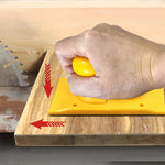 Woodworking Push Handle  Ergonomic Safety Tool for Anti Slip Cutting & Carpenter Accessory ABS with Non Slip Rubber Base