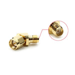 Realacc 45° Angled SMA/RP-SMA Adapter - Signal-Saver for Fatshark, RX5808, and RC Drones