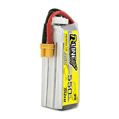 Tattu 11.1V 22.2V 550mAh 650mAh 5100mAh 95C 3S 6S LiPo Battery XT30 AS150 Plug for RC Drone