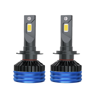 LinkMejor Q5A H1/H4/H7/H11/9005/9006/9012 160W 42000LM Car LED Headlight Bulbs 42000LM 4575 CSP Chips IP67 Waterproof Automotive Headlights High Brightness Bulb